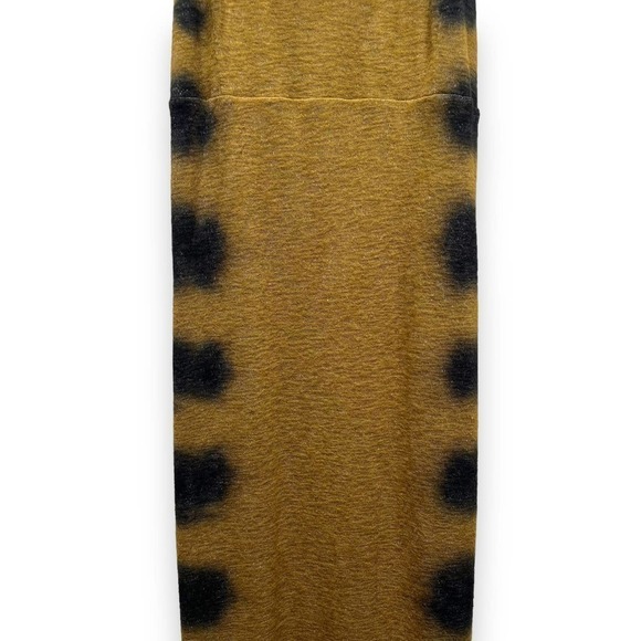 LNA Jericho Tie Dye Knit Body Con Midi Dress Olive Green Size Small - Picture 7 of 10